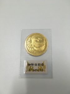 10万円金貨お買取いたしました。おけがわ(桶川)マイン店です