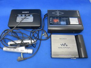 SONY カセット・ＭＤウォークマン をお買取させて頂きました。
