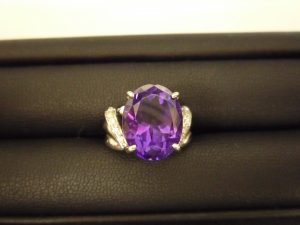アメジスト アメシスト リング 出張買取 大分