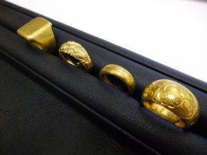 純金のリングのお買取致しました。買取専門店大吉ゆめタウン中津店です。