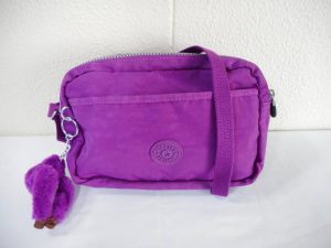 KIPLING・キプリングK15372 斜めがけショルダーバッグ ナイロン パープル