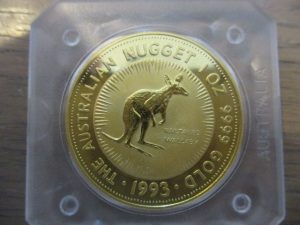 大吉 武蔵小金井店 ナゲット金貨の画像です。