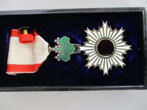 勲六等単光旭日章