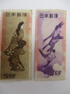 見返り美人　月に雁