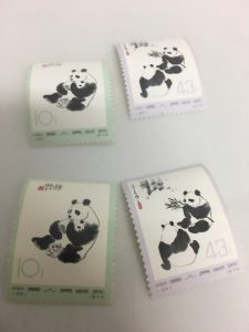 中国切手オオパンダです!!