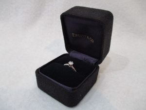 ティファニーのダイヤモンドリングをお買取りいたしました♪