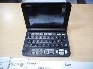 CASIO EX-Word 電子辞書　XD-JTG6000　DATAPLUS 10　ブラック