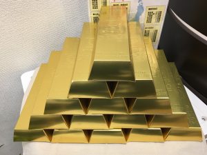 大吉名物　金塊　延べ棒です！