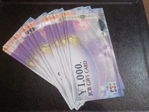 JCBギフトカード!各種金券の買取いたします!買取専門店大吉 エスモール鶴岡店★3月キャンペーン情報