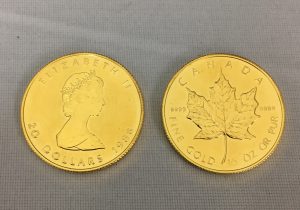 カナダ メイプルリーフ金貨のお買取りなら天神橋筋商店街の大吉へ