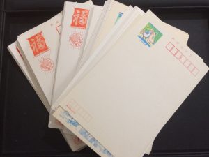 使わなかった年賀はがき、普通はがき、旧はがき買い取ります！！　買取専門店大吉伊勢ララパーク店です！