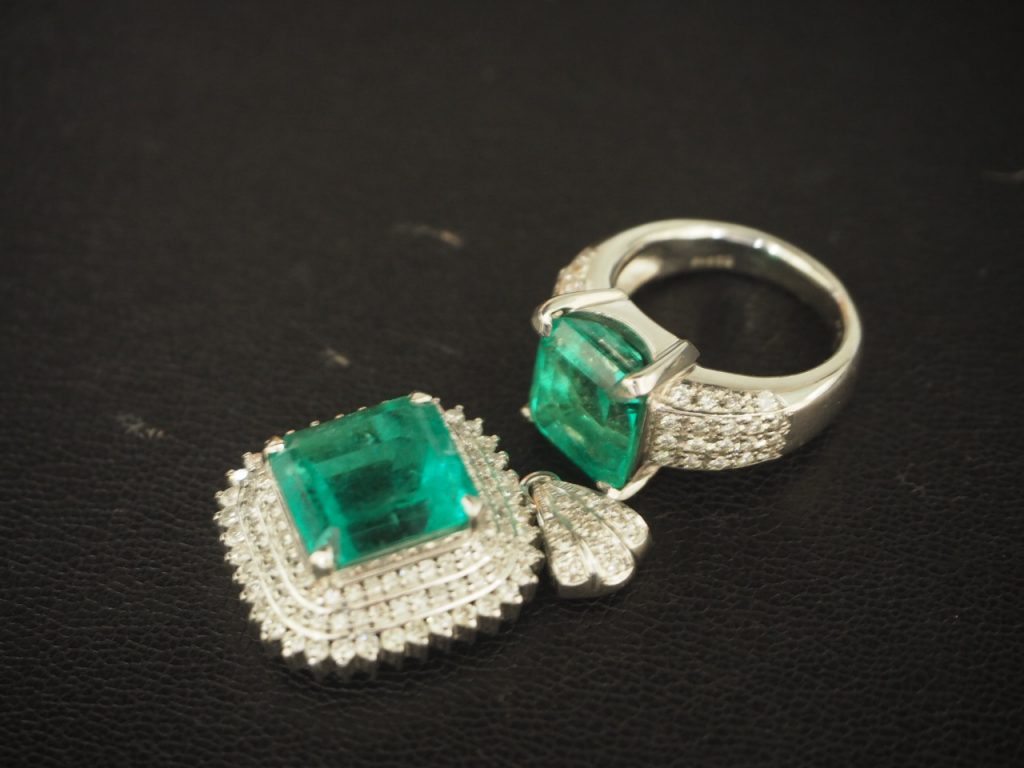 サファイヤ ダイヤモンド プラチナ 貴金属 リング 浜松市 買取