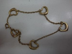 大吉調布店で買取したティファニーのブレスレット