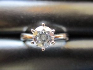 大吉 武蔵小金井店 ダイヤ プラチナリングの画像です。