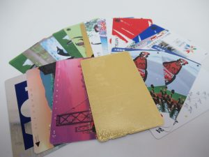 テレカ買い取ります！　大吉松山銀天街店です