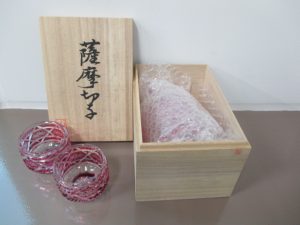 薩摩切子 買取 垂水