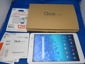 本日はタブレットをお買取りさせて頂きました。