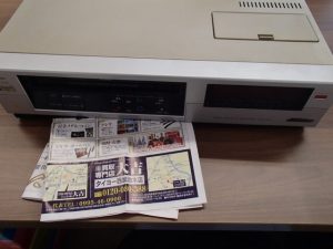 ビデオデッキのお買取! 姶良市の大吉タイヨー西加治木店におまかせください!
