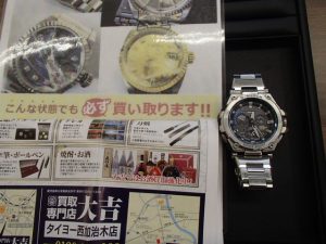 G-SHOCKのお買取! 親身・丁寧な対応は姶良市の大吉タイヨー西加治木店におまかせ!!