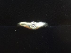 ティファニー カーブドバンド Pt950 指輪