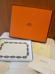 HERMES　シェーヌダンクル スクエア プレートお買取り致しました。買取専門店大吉イオンタウン宇多津店（香川県）