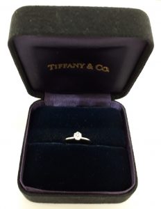 ティファニーのダイヤリングをお買取りいたしました!大吉聖蹟桜ヶ丘オーパ店です。