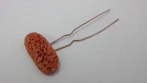 金製　サンゴかんざし