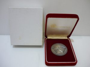 500円白銅貨幣発行記念 純銀メダル