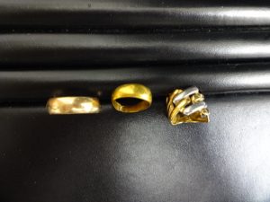 金（貴金属）のリングを買取専門店　大吉　JR八尾店でお買取しました。