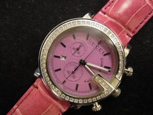 Gucciダイヤベゼルクロノグラフ 大吉今里店