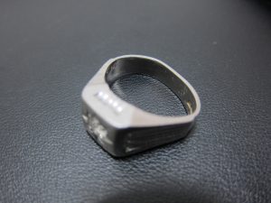 変形した指輪をお買取させて頂きました!