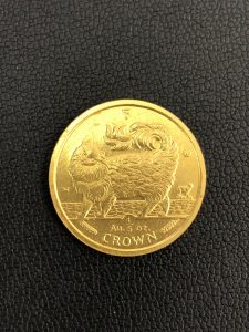 金貨 マン島キャットコインをお買取りいたしました。大吉 聖蹟桜ヶ丘オーパ店です。
