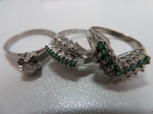 貴金属 プラチナリング ダイヤモンドのお買取りをさせて頂きました。