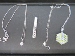 貴金属プラチナネックレス・ダイヤモンドをお買取りさせて頂きました。