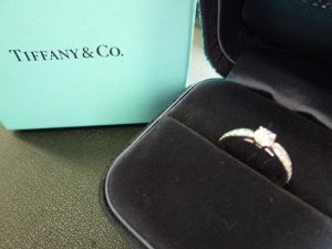 ティファニーのダイヤモンドリングのお買取を致しました。買取専門店大吉ゆめタウン中津店です。