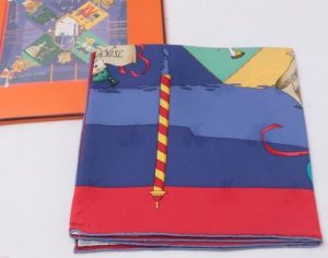 エルメス　スカーフ　ベニスのカーニバル