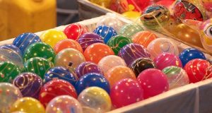 1周年記念の大吉松山銀天街店です。