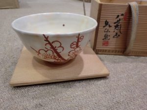 抹茶茶碗を買取させて頂いた大吉伊勢ララパーク店です！