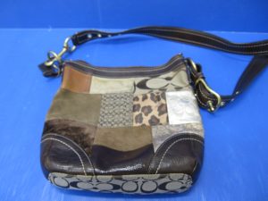 京都、奈良でのCOACHのパッチワークショルダーバッグの高価買取は大吉ガーデンモール木津川店へ
