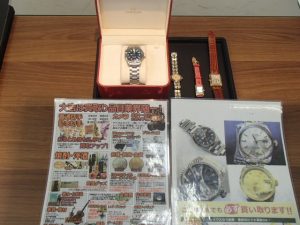 腕時計(OMEGA・ロンジン・オーガストレイモンド・エルメス)買取!実績十分!姶良市・買取専門店大吉タイヨー西加治木店!