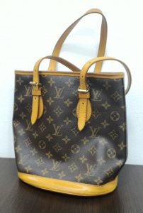 LV モノグラム バケット23をお買取りさせていただきました。 LVも大吉 聖蹟桜ヶ丘オーパ店にお任せください！