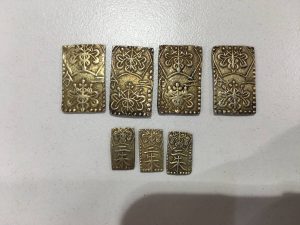 二分判金を買取させて頂いた大吉伊勢ララパーク店です！