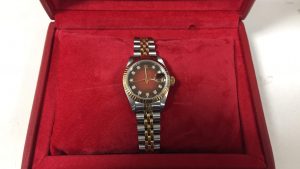 ロレックスレッドグラデ