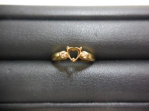 180725石が取れた金の指輪も大丈夫！　大吉大橋店です