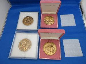 桜の通り抜け記念メダルをお買取りさせて頂きました。