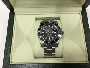 ロレックスのサブマリーナを買取させて頂いた大吉えるむプラザ三田店！