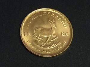 1984年 南アフリカ クルーガーランド金貨 K22 1/4oz