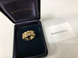 ティファニーの指輪をお買取りしました!大吉聖蹟桜ヶ丘オーパ店!