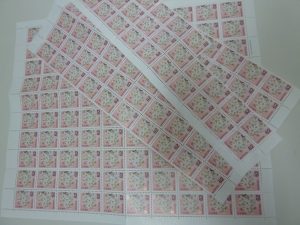 普通切手シートのお買取いたしました。買取専門店大吉ゆめタウン中津店です。