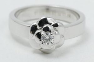 シャネル カメリア リング